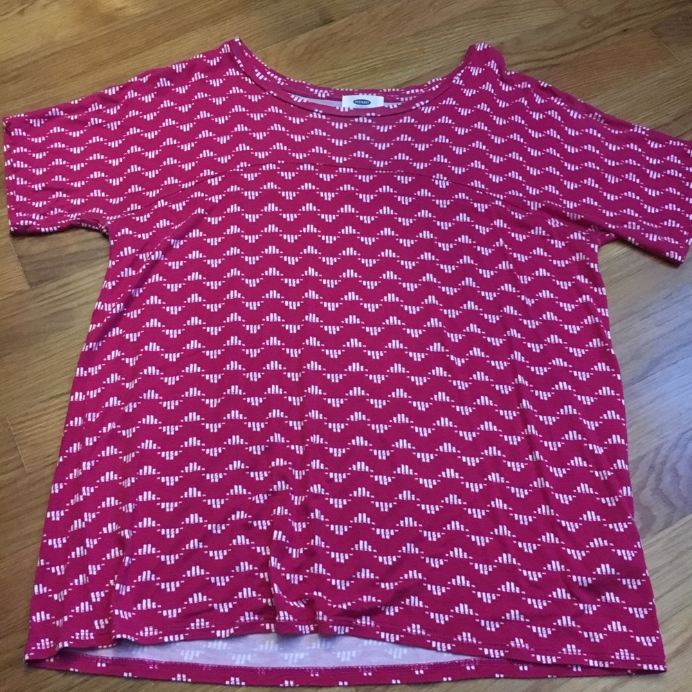 Pink Patterned Shirt